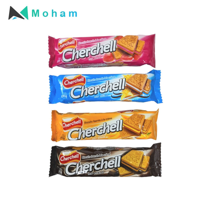 Cherchell Cream Filled Biscuits 24pcs. 85 Grams