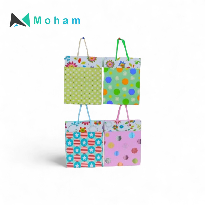 Assorted Pattern Gift Bags 18X23X8CM