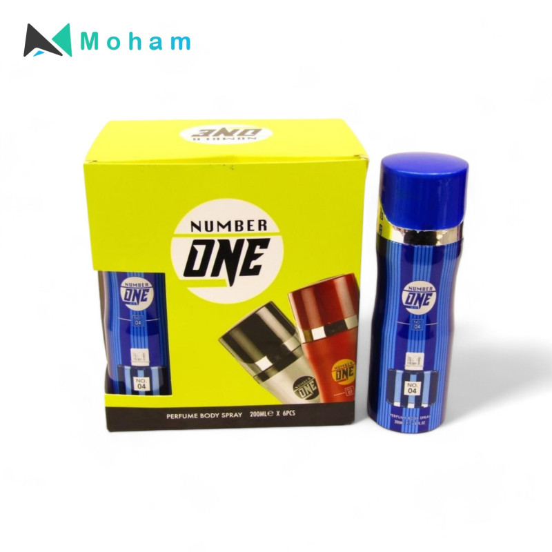 NUMBER ONE LIVELY (NO-04) DEO 200ML