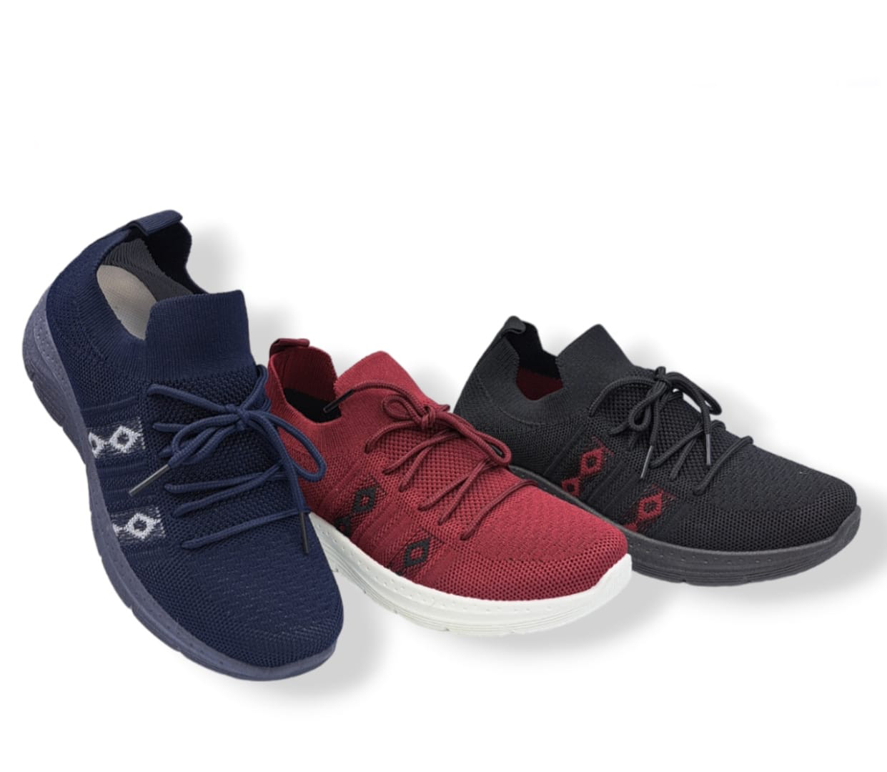 Oxygen Plus Knit Lace-Up Sneakers