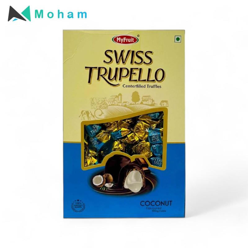 Swiss Trupello Centred Filled Chocolates(Coconut)