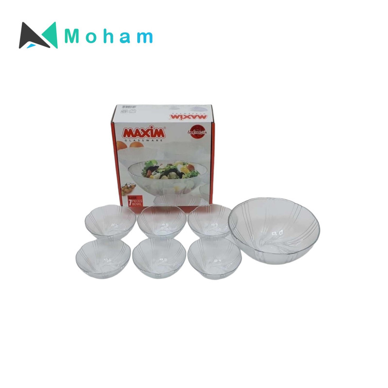 MAXIM  7PCS ASYA SALAD BOWL SET