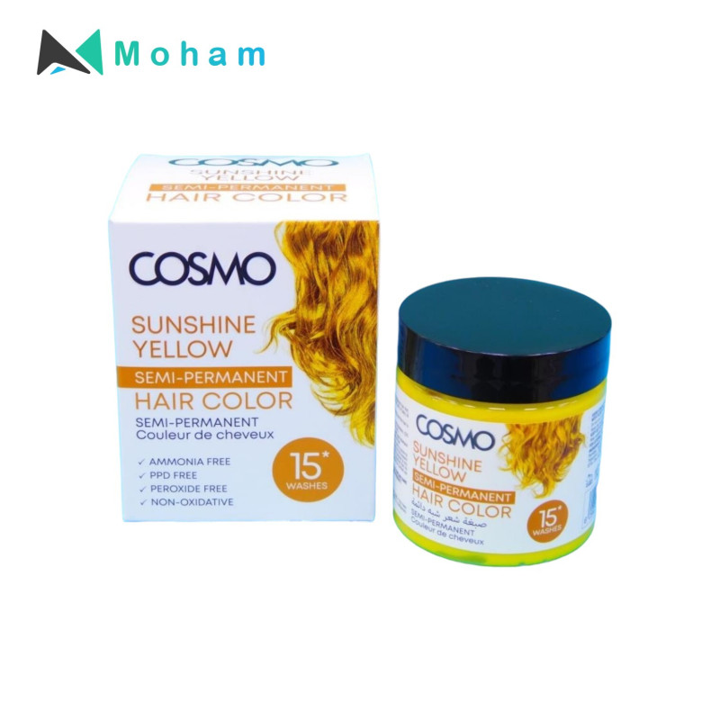 COSMO HAIR COLOUR CREAM SUNSHINE YELLOW 120GM