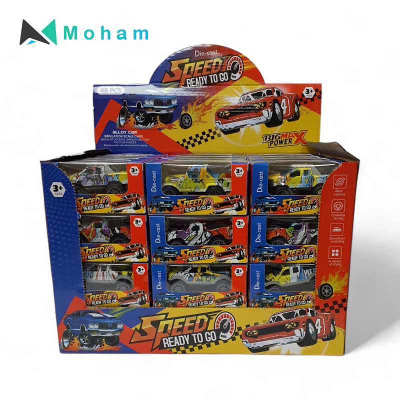 SPEEDY Die-cast Ready-to-Go Alloy Cars