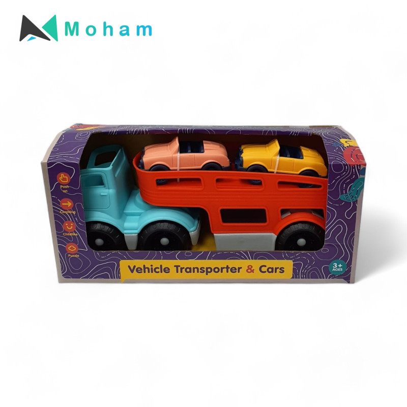 Vehicle Transporter & Cars Playset