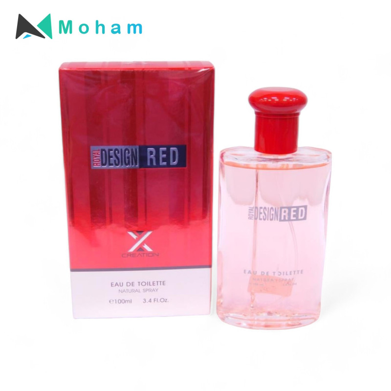 X-CREATION ROYAL DESIGN RED EDT 100ML(NF)