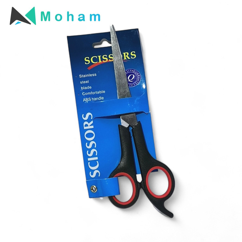 Professional-Grade 6.5" Stainless Steel Scissors with Comfortable ABS Handle