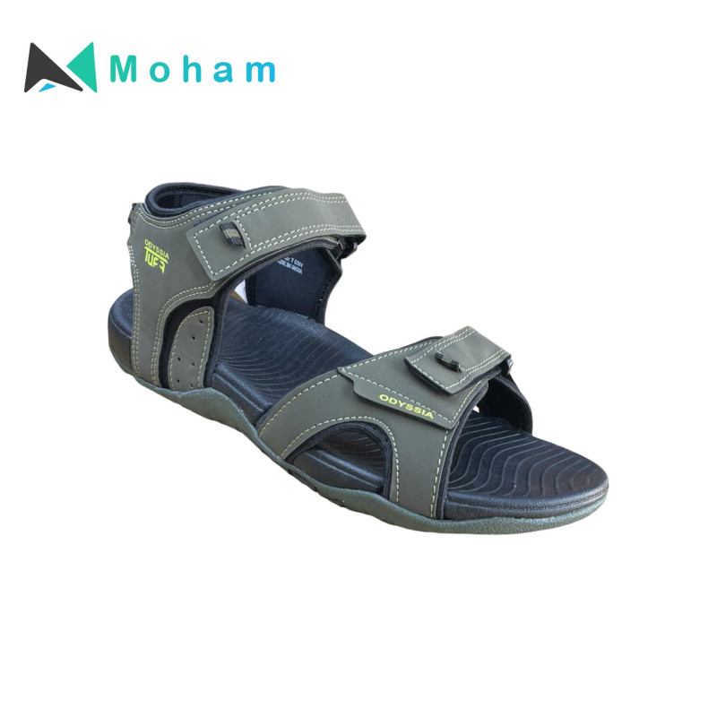 Odyssia Tuff Men's Mehndi Sports Sandals - Durable & Comfortable for Active Lifestyles