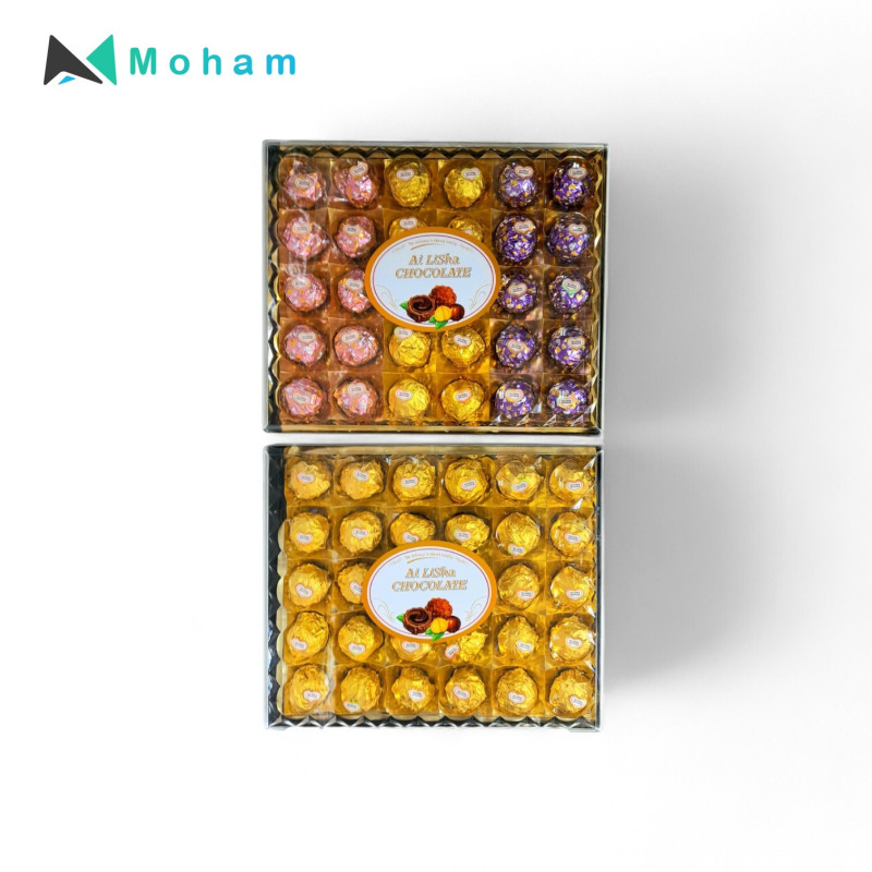 Al Lusha Assorted Chocolates 30pcs. 375 Grams