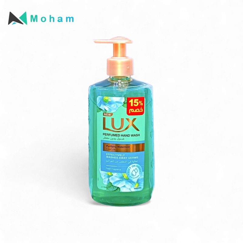 LUX HAND WASH PURIFYING WATERMINT 500ML