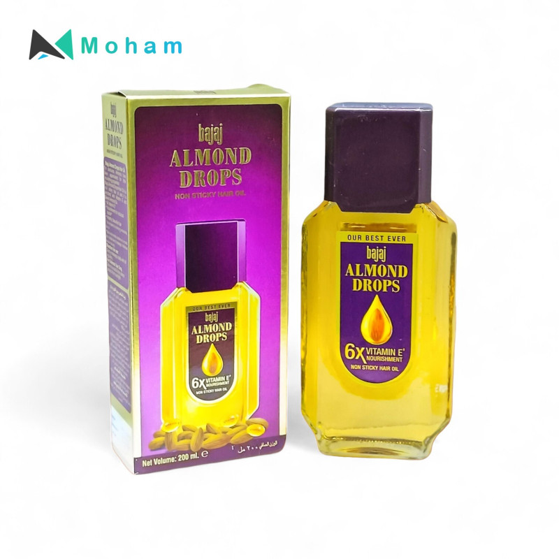 BAJAJ ALMOND DROPS HAIR OIL 200ML