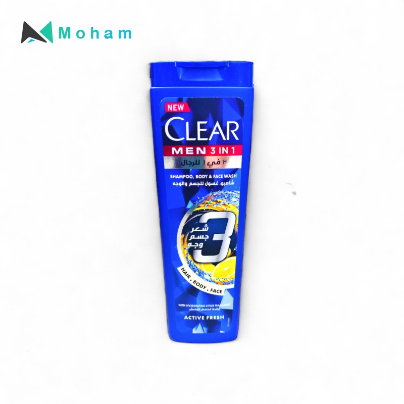 CLEAR  3IN1 CITRUS SHAMPOO 400ML