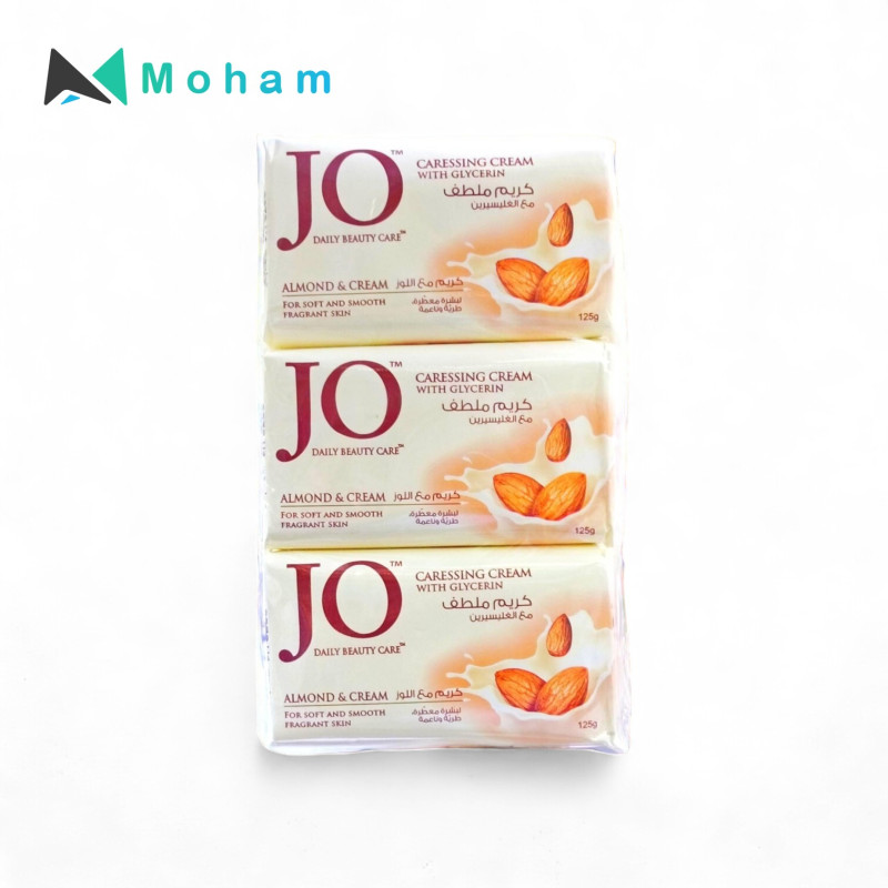 JO SOAP ALMOND & CREAM 125GM