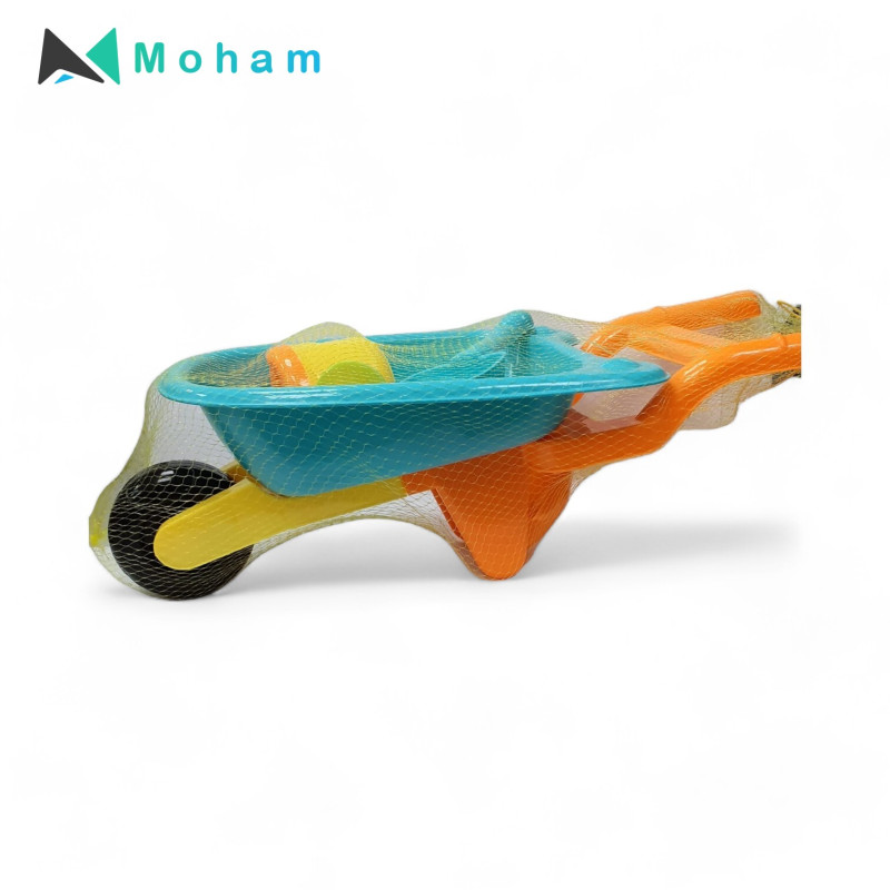 Kids Beach Sand Wheelbarrow Playset