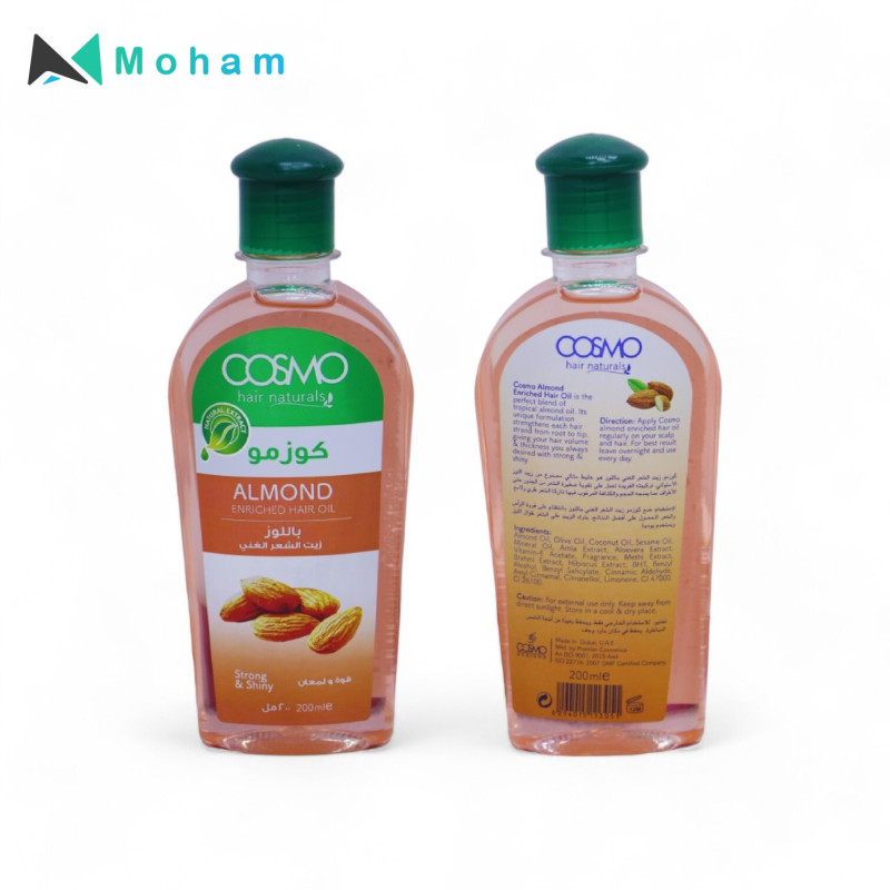 COSMO HAIR OIL ALMOND 200ML