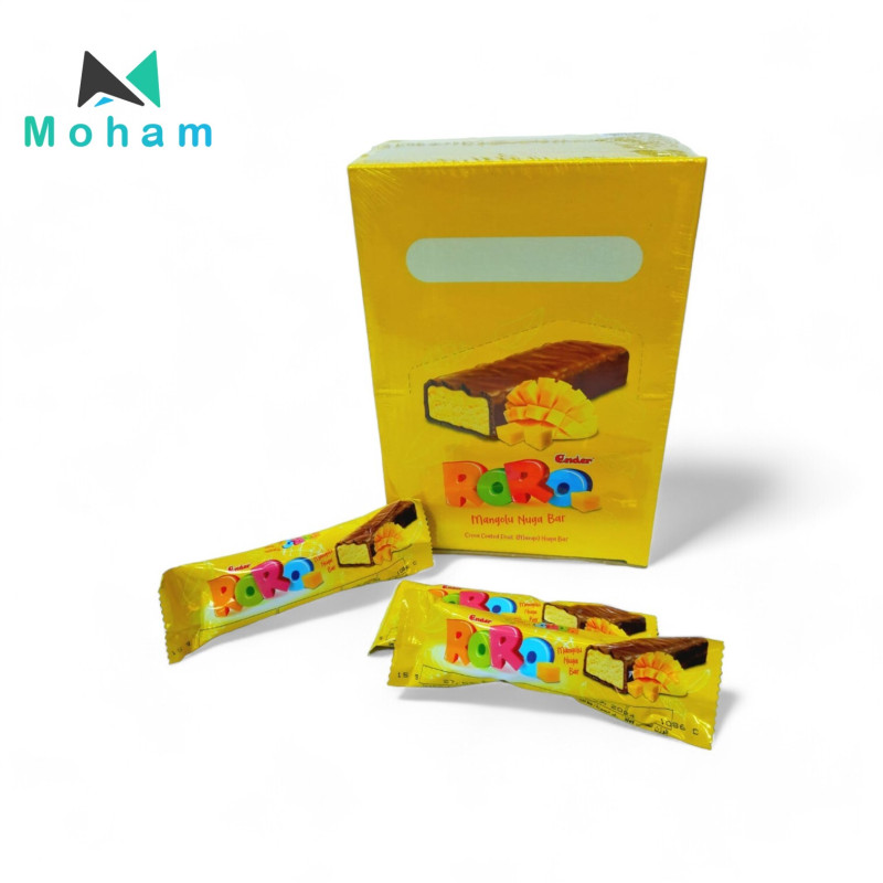 Roro Mango Nougat Bar 24 pcs. 15 grams