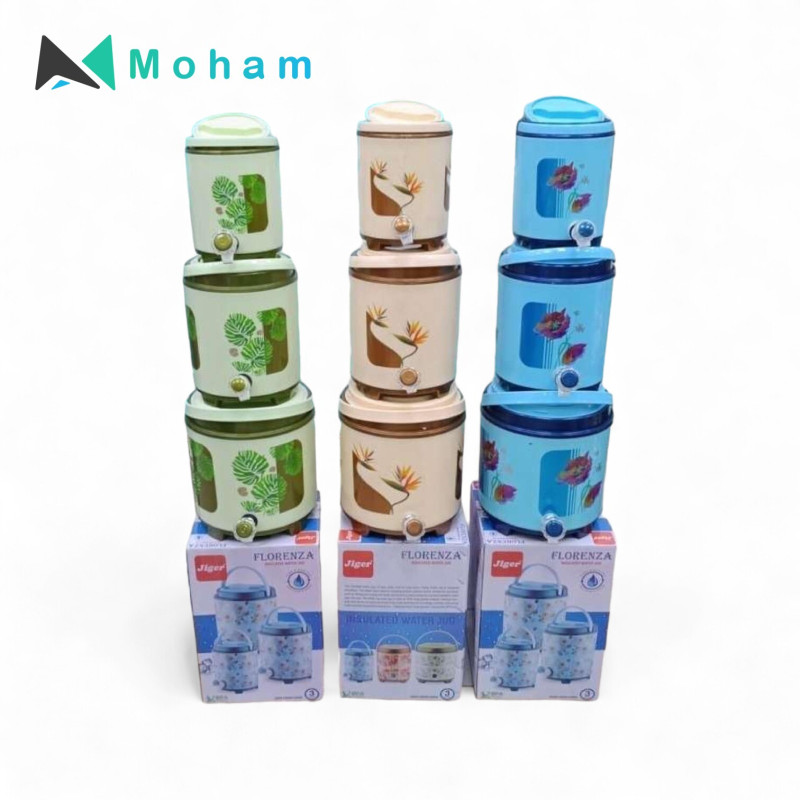 FLORENZA WATER JUG 3PCS(3/5/8 LTR)