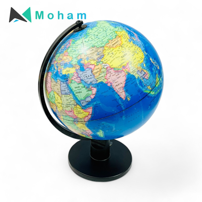 French World Globe on Stand 30cm