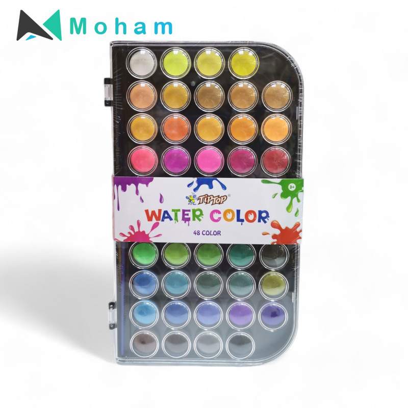 TipTop 48 Color Watercolor Set