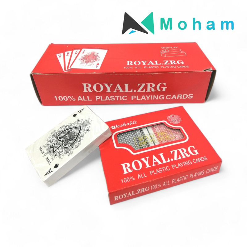 ROYAL.ZRG 100% All Plastic Playing Cards