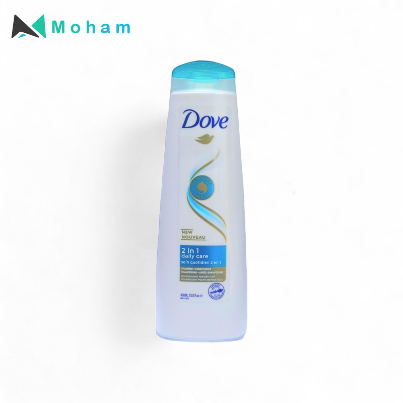 DOVE SHAMPOO+CONDITIONER DAILY CARE 2 IN 1 400ML